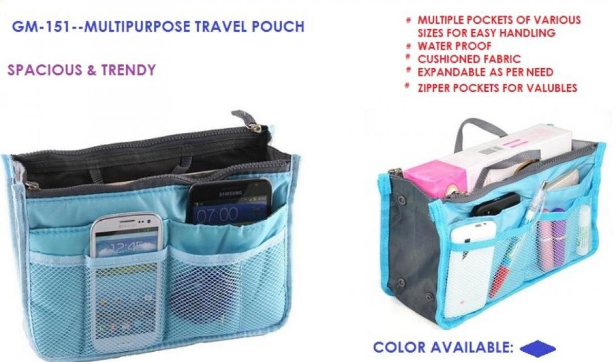 Multipurpose Travel Pouch
