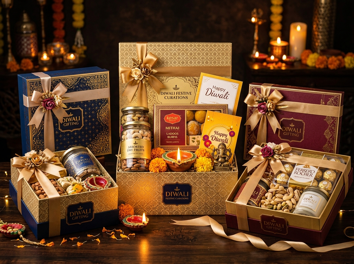 Luxury Diwali executive gift hampers and gourmet dry fruits in Visakhapatnam